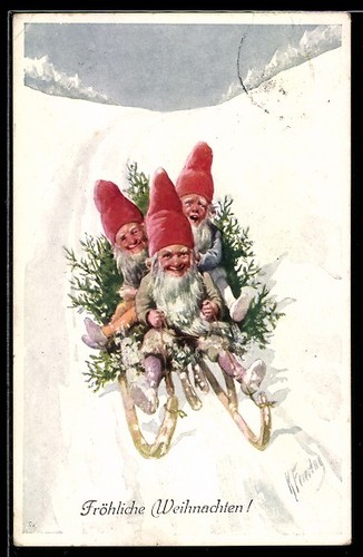 Carte postale artiste karl - d'artiste,