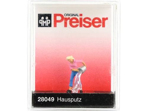 Preiser femme jetant sceau - preiser,