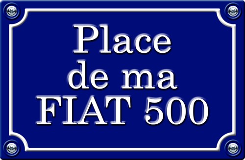 Place fiat 500 - de,