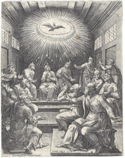La Pentecôte - Cornelis Cort