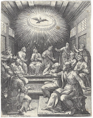 Pentecôte cornelis cort - pentecôte,