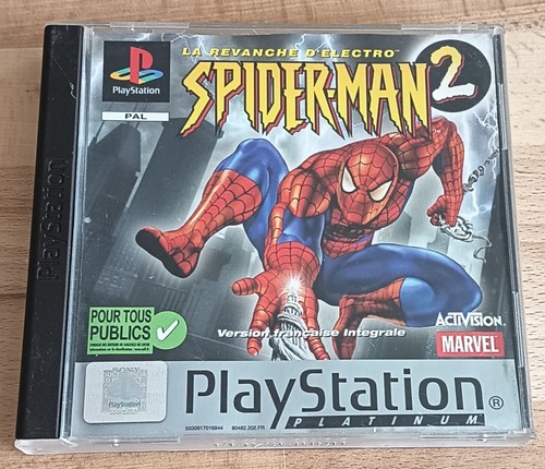 Playstation ps1 spider - spider-man, 2