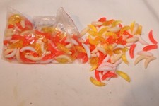 200 pcs asticots abeilles - asticots, d'abeilles
