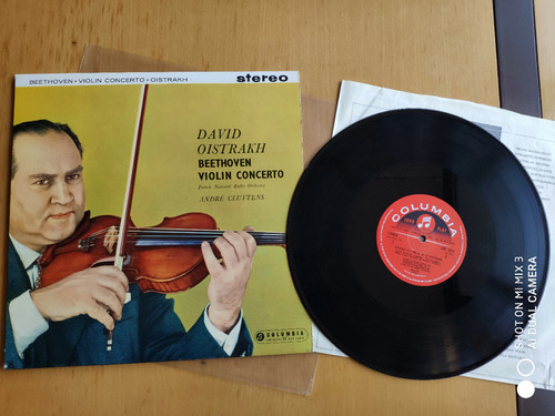 David oistrakh beethoven - lp,
