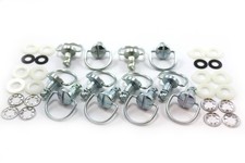 Renault Clio V6 12 Pièce dzus Boulon Seulement Kit Compartiment Moteur & Avant