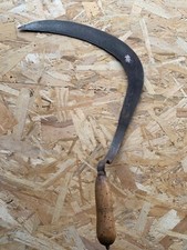 Faucille Outil ancien serpe serpette agricole ferme scie  herboriste jardin (12