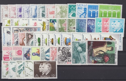 Timbres monaco neufs - timbres, neufs**annee