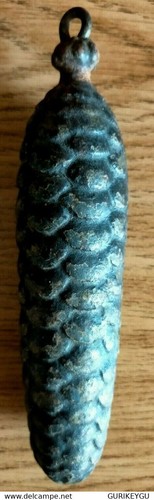 Ancien poids horloge - ancien, d'horloge