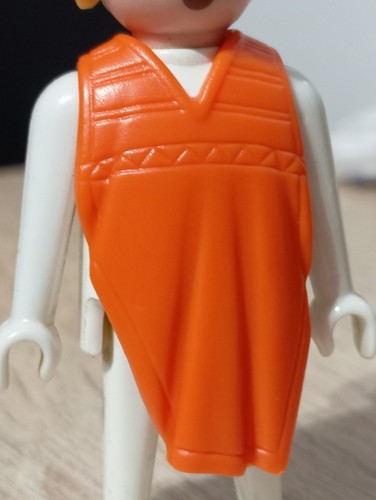 Playmobil poncho orange - poncho,