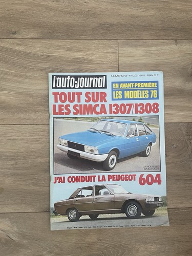 Revue auto journal n13 - l'auto-journal,