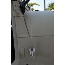 Antenna Kit, Chrome; 76-95 Jeep CJ5/CJ7/CJ8 Scrambler/Wrangler YJ