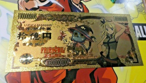 Fairy tail anime gold billet - gold,