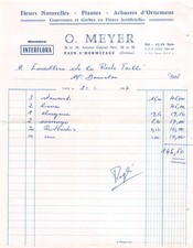 1967 FLEURS MATURELLES PLANTES ARBUSTES D ORNEMENT O MEYER A TAIN L HERMITAGE