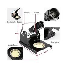 Soldering Iron Accessory Tool Kit, Including Soldering Stand with Convenient Sol