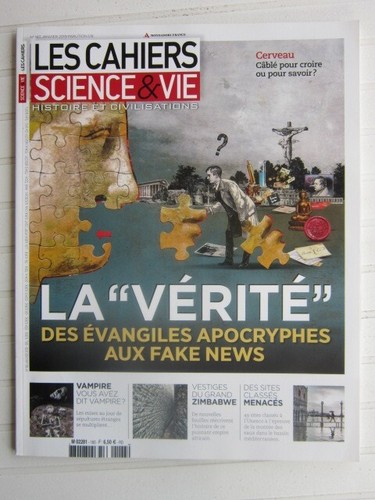 Les cahiers science vie - cahiers, de