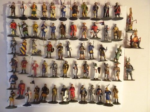 Lot figurines moyen âge du - figurines,