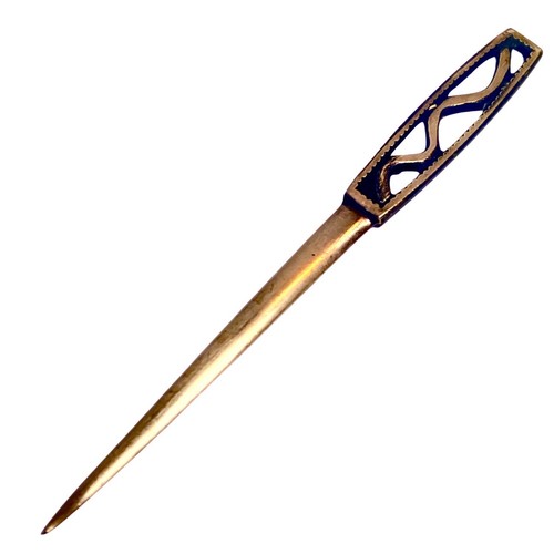 Superbe coupe papier bronze - superbe, en