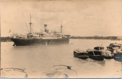 Carte postale photo - photo, bateau