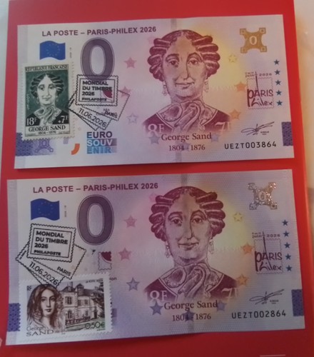 Duo billet euro - billet,