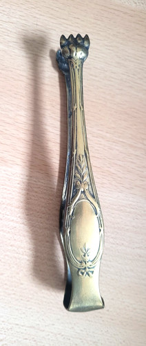 Pince sucre ancienne - , laiton