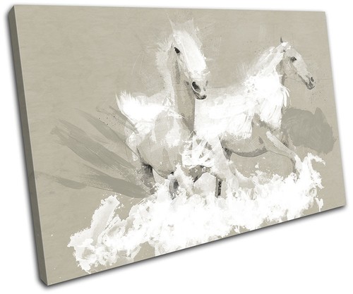 Vintage horse paint abstract - horse,