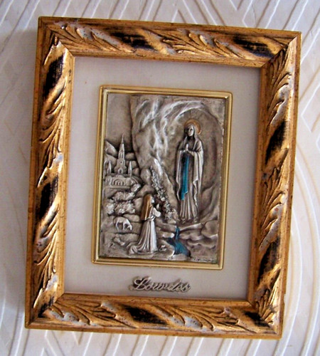 Cadre miniature etain - cadre, en