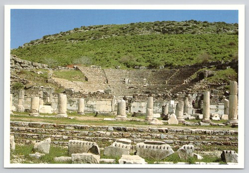 Odeion theater turkey ruins - theater,