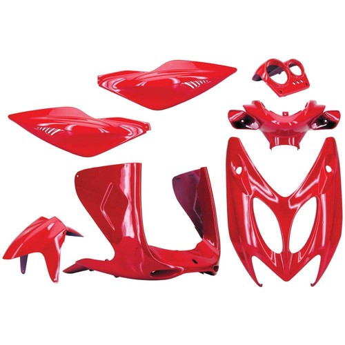 Set pièces carénage rouge - set,