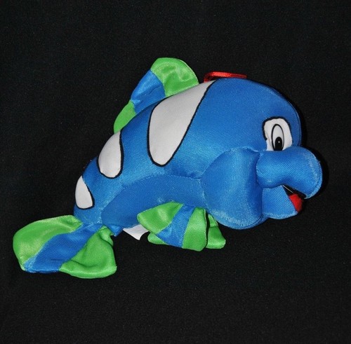Peluche doudou poisson mosa - peluche,