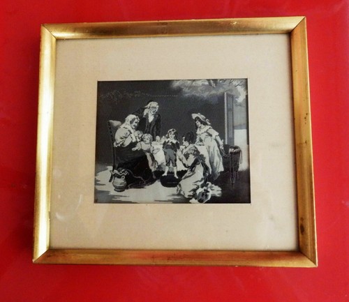 Woven silk tableau soie - soie, tissee
