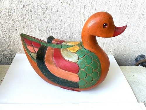 Canard bois massif - en,