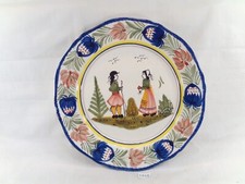 Assiette ancienne faïence - en,
