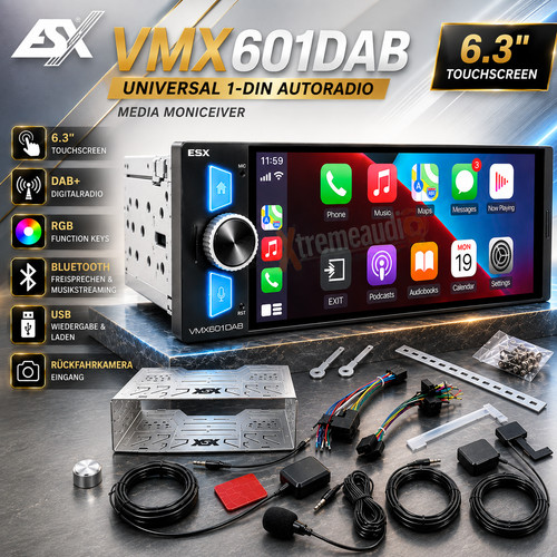 Esx vmx601dab universal din - vmx601dab,