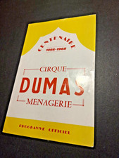 1968 (F) programme CIRQUE