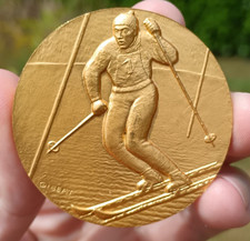 Médaille bronze doré
