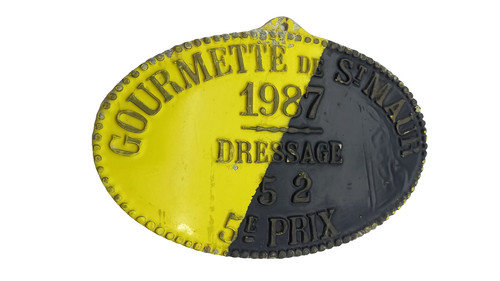 Plaque équestre concours - 🐴, Équestre-concours