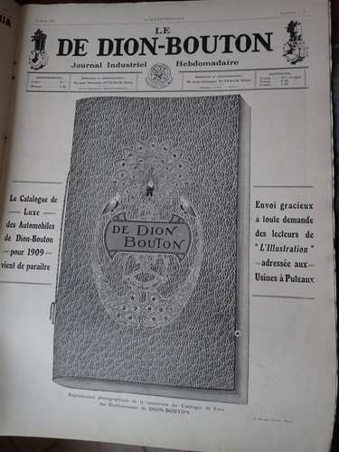Dion bouton catalogue - bouton,