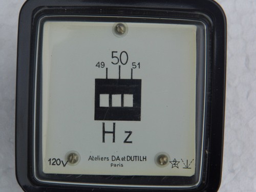 Galvanomètre 50hz - galvanomètre, (120v)