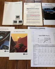 RARE 1993 - Saab 9000 Aero Press Kit