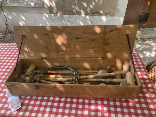 Ancien jeu croquet - ancien, de
