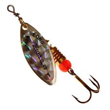 5 Cuillères Mepps Aglia Long Rainbo N°1 argent