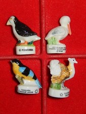 4 feves differentes -  OISEAUX