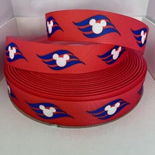 Ruban Gros Grain Mickey Minnie