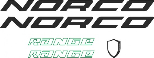 Norco range frame stickers - norco,
