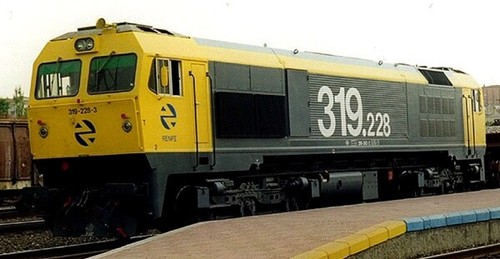 Locomotive série 319 - locomotive,