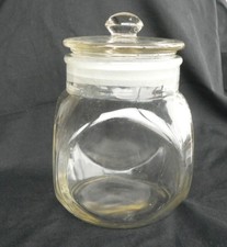 ancien gros bocal à bonbon