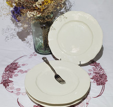 Lot de 4  assiettes plates en