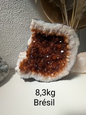 Géode Citrine 8kg Brésil 