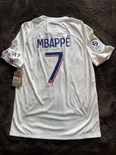 Maillot PSG officiel 2022/2023 vapor match taille L Mbappé ligue 1