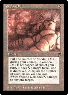 Magic mtg voodoo doll - -,